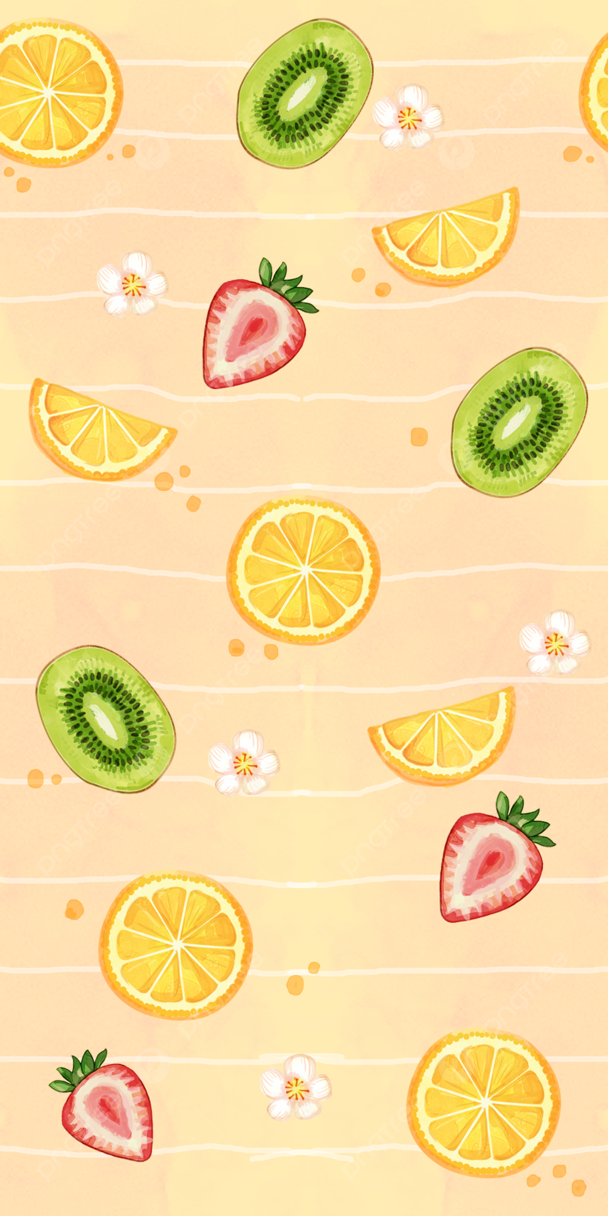 cute fruit backgrounds 0091