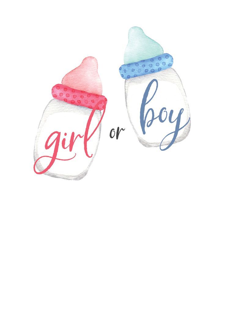 cute gender reveal background 0013