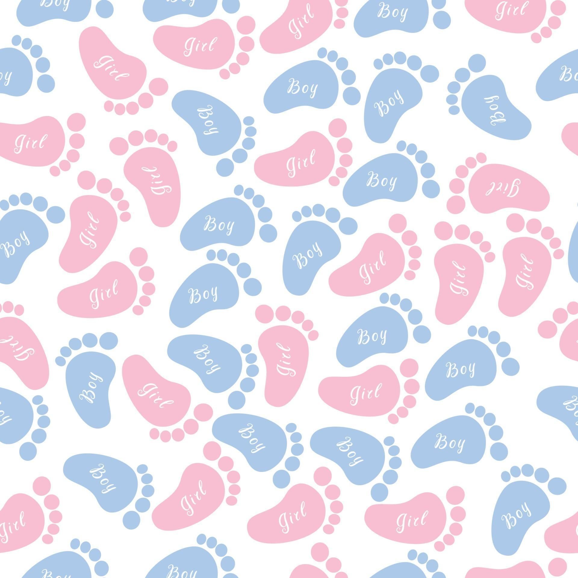 cute gender reveal background 0023