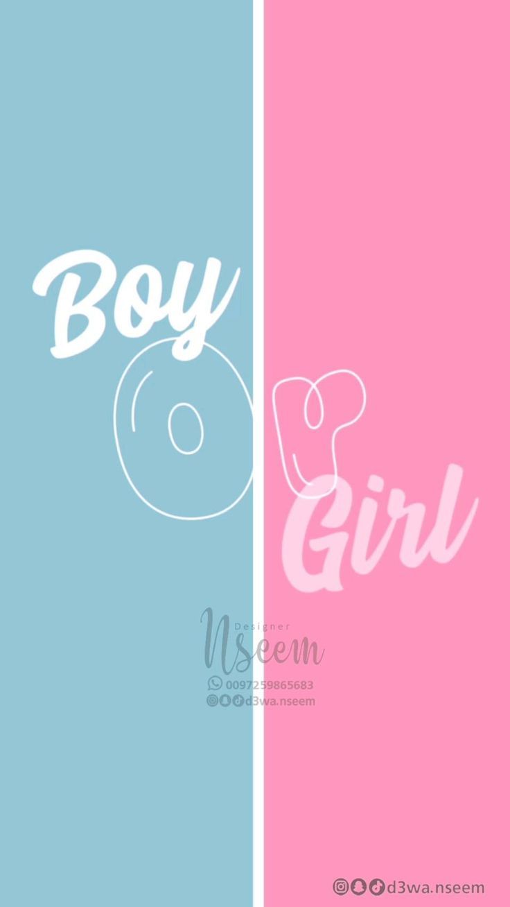 cute gender reveal background 0065