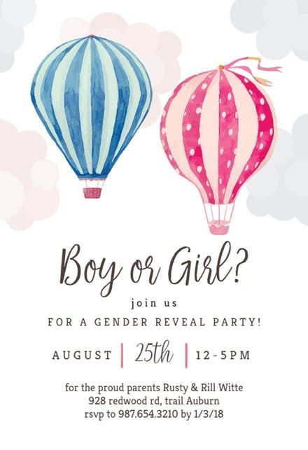 cute gender reveal background 0076