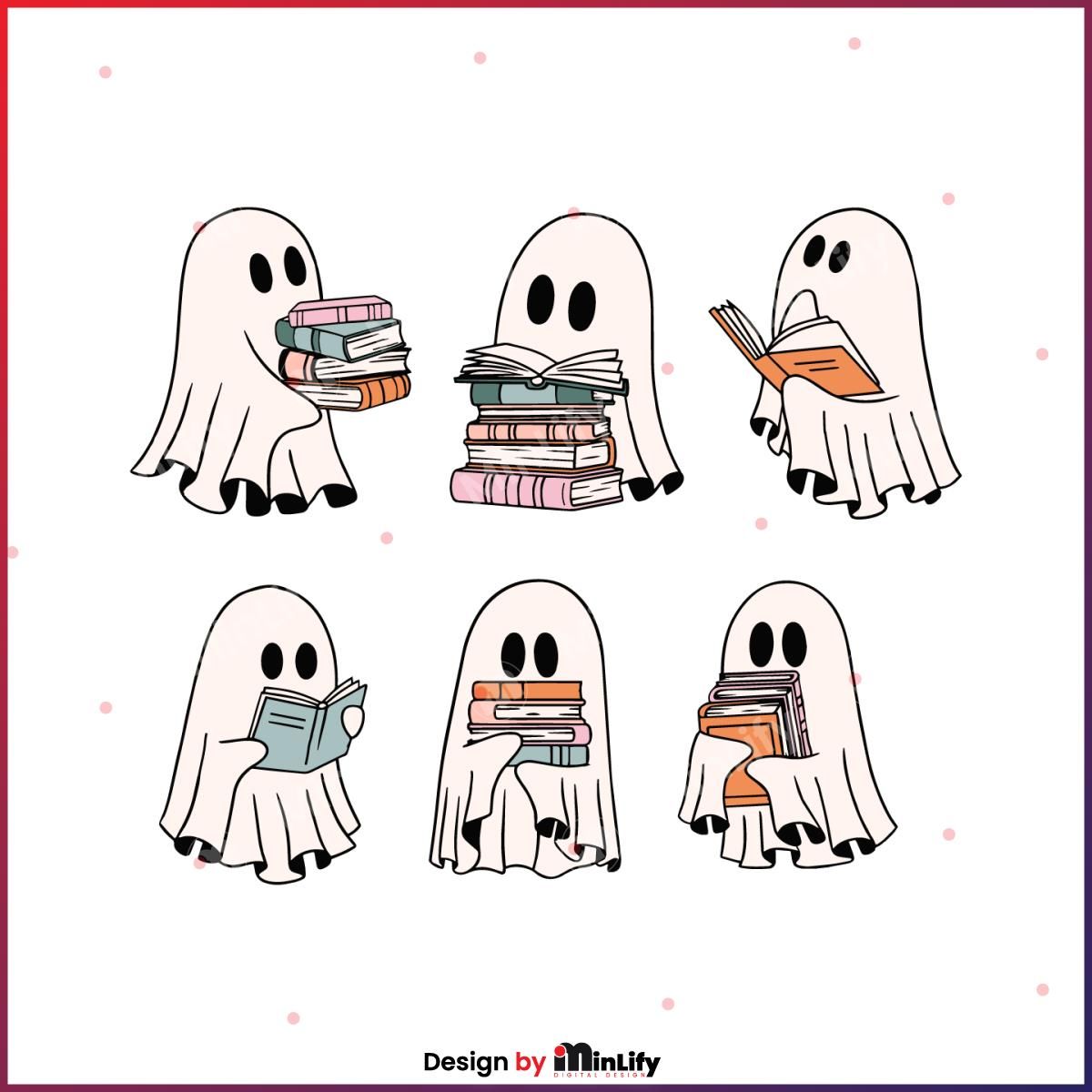 cute ghost backgrounds 0011