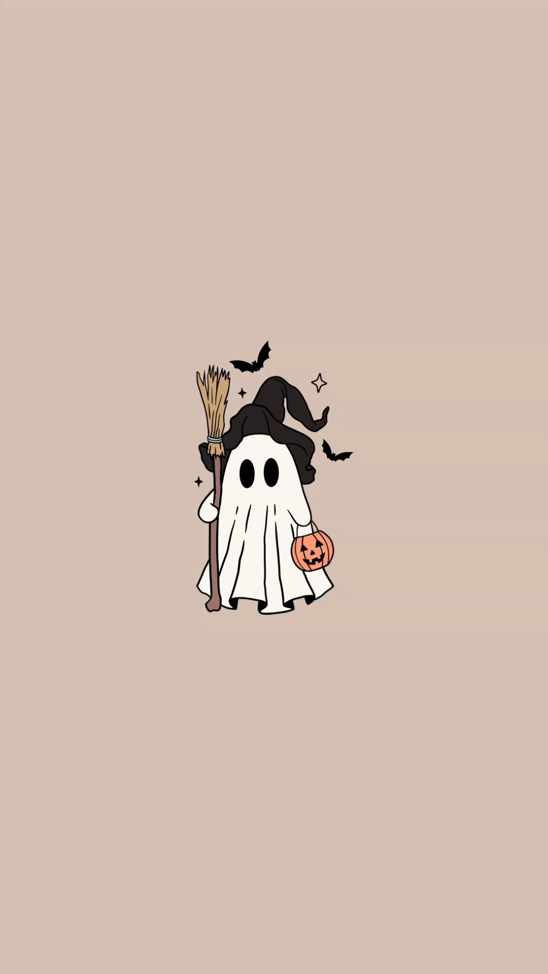 cute ghost backgrounds 0017