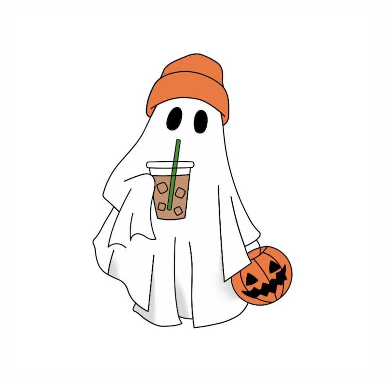 cute ghost backgrounds 0022