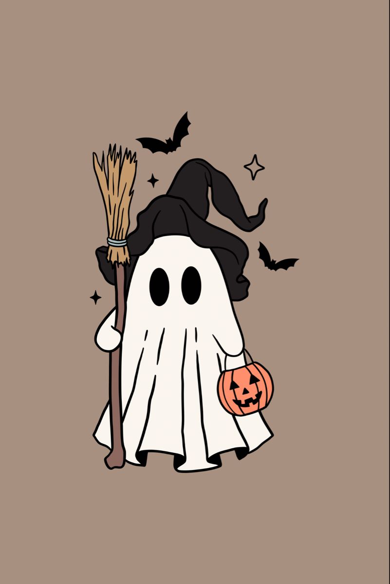 cute ghost backgrounds 0025