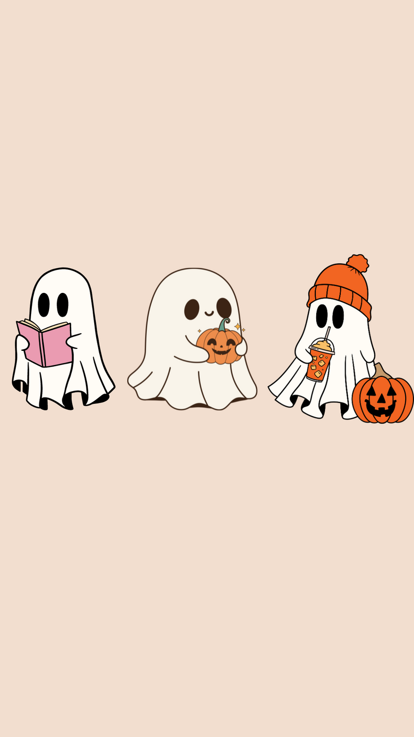 cute ghost backgrounds 0032