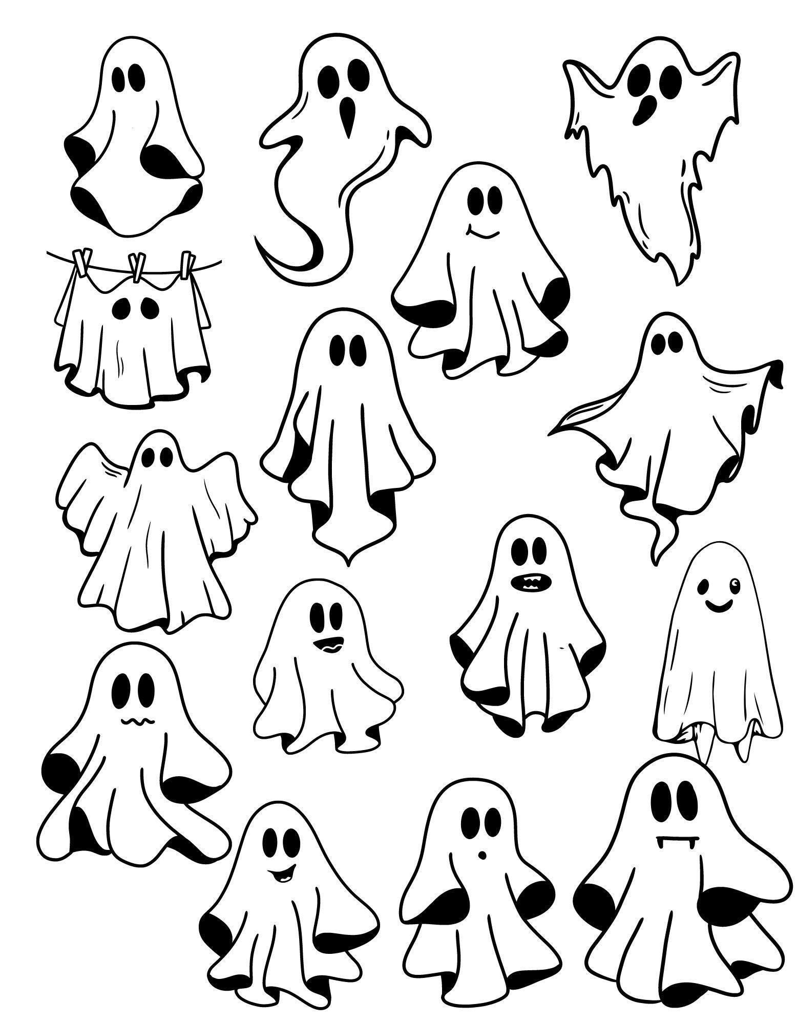 cute ghost backgrounds 0038