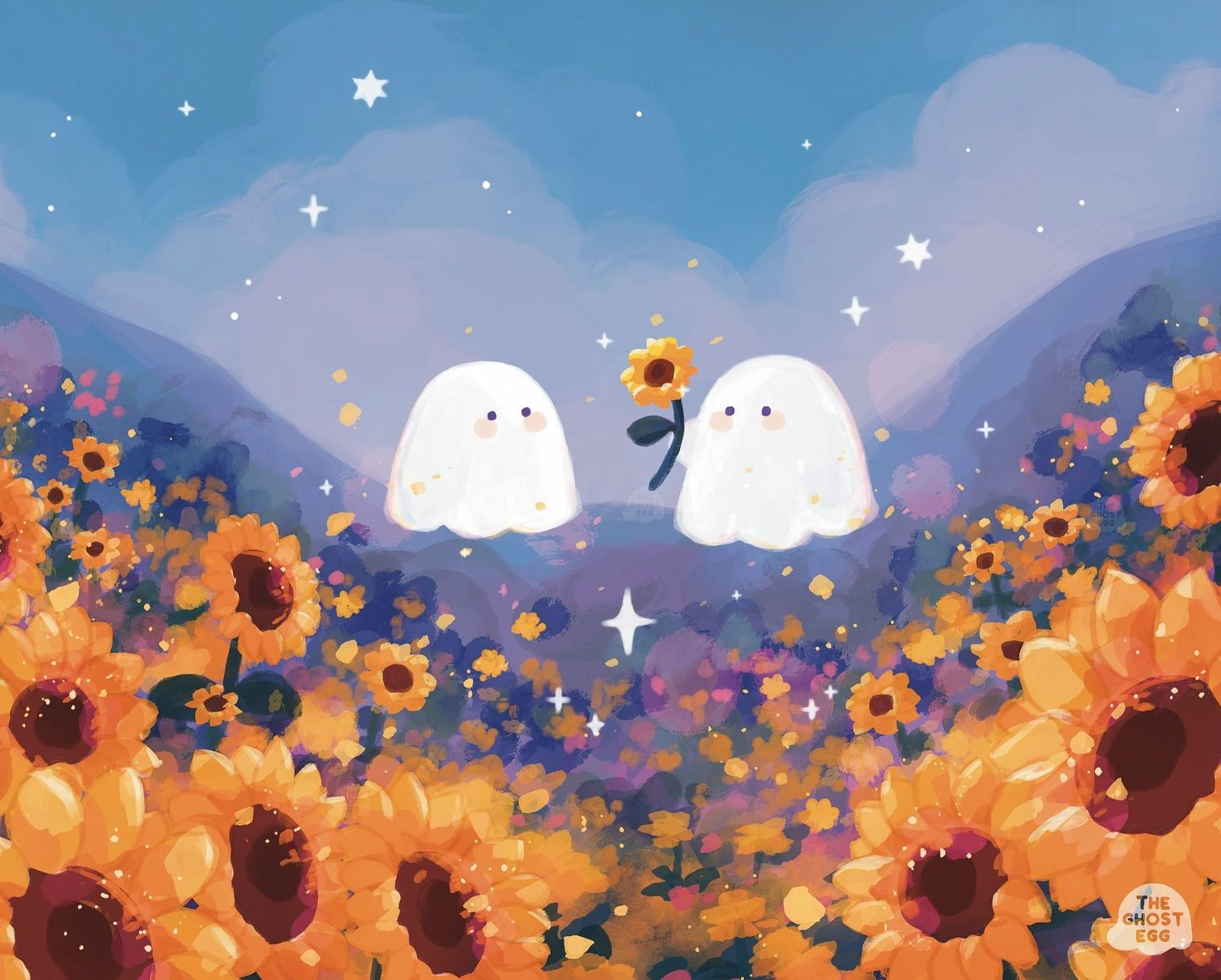 cute ghost backgrounds 0047