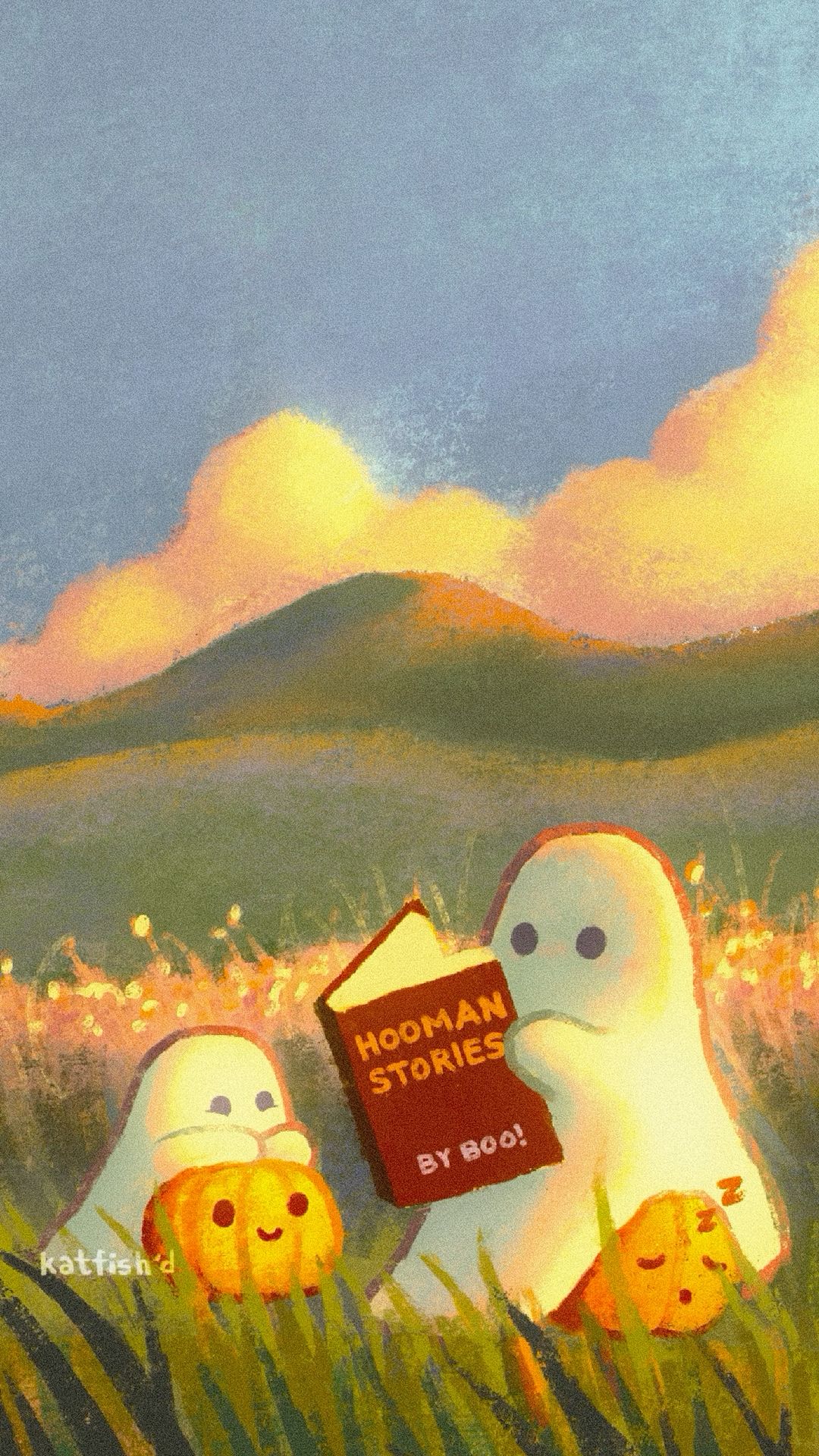 cute ghost backgrounds 0048