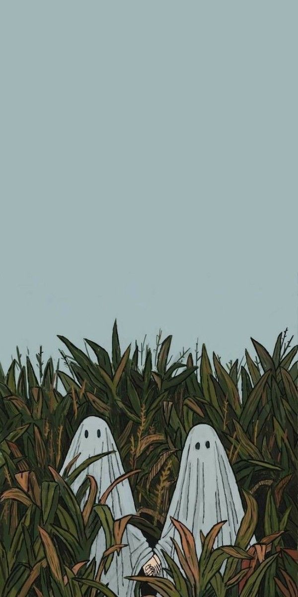 cute ghost backgrounds 0049