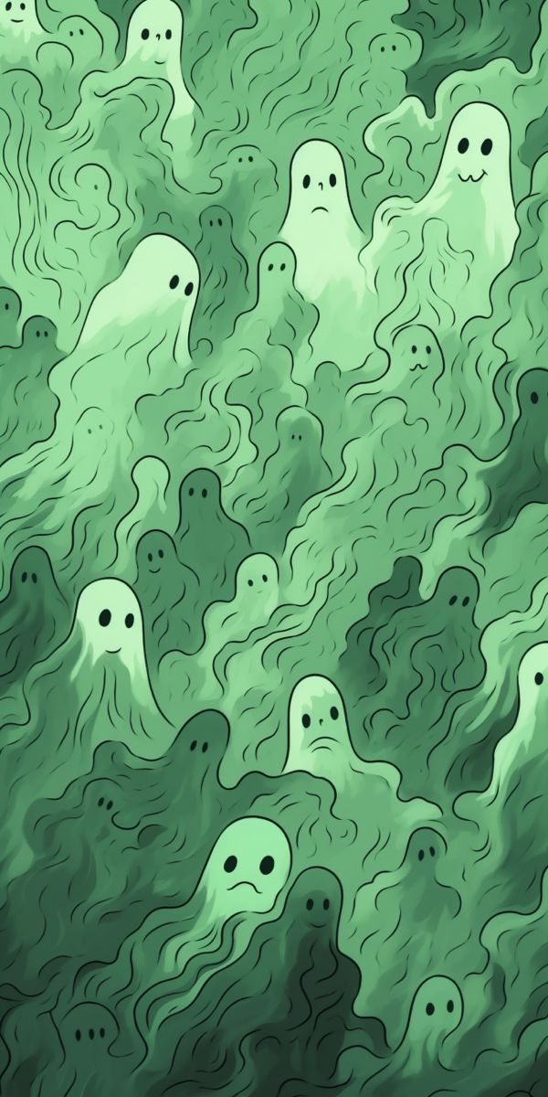 cute ghost backgrounds 0058