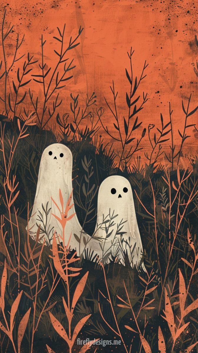 cute ghost backgrounds 0086