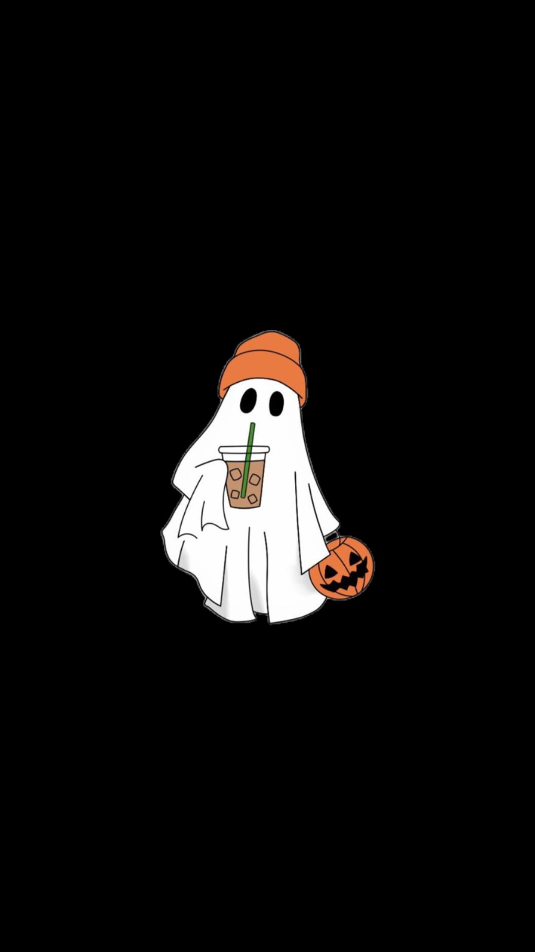 cute ghost backgrounds 0096