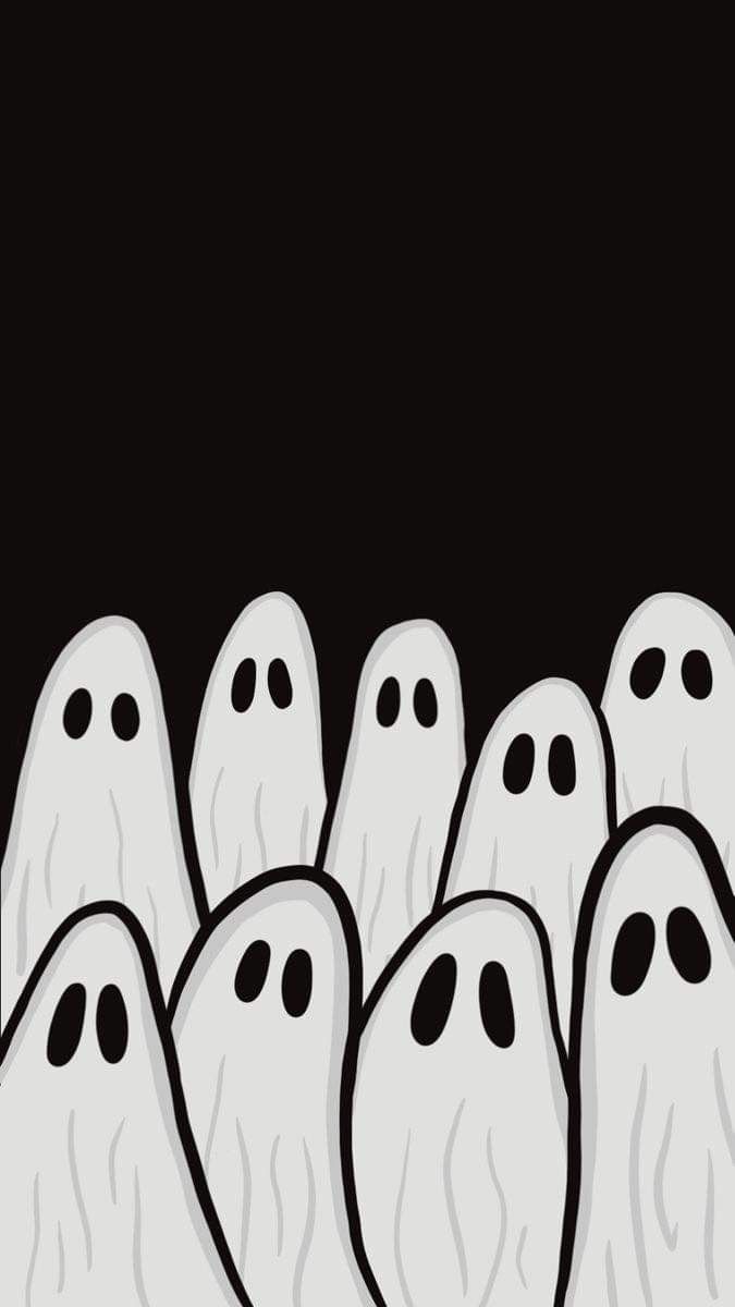 cute ghost backgrounds 0098