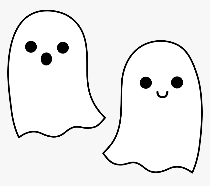 cute ghost transparent background graphics