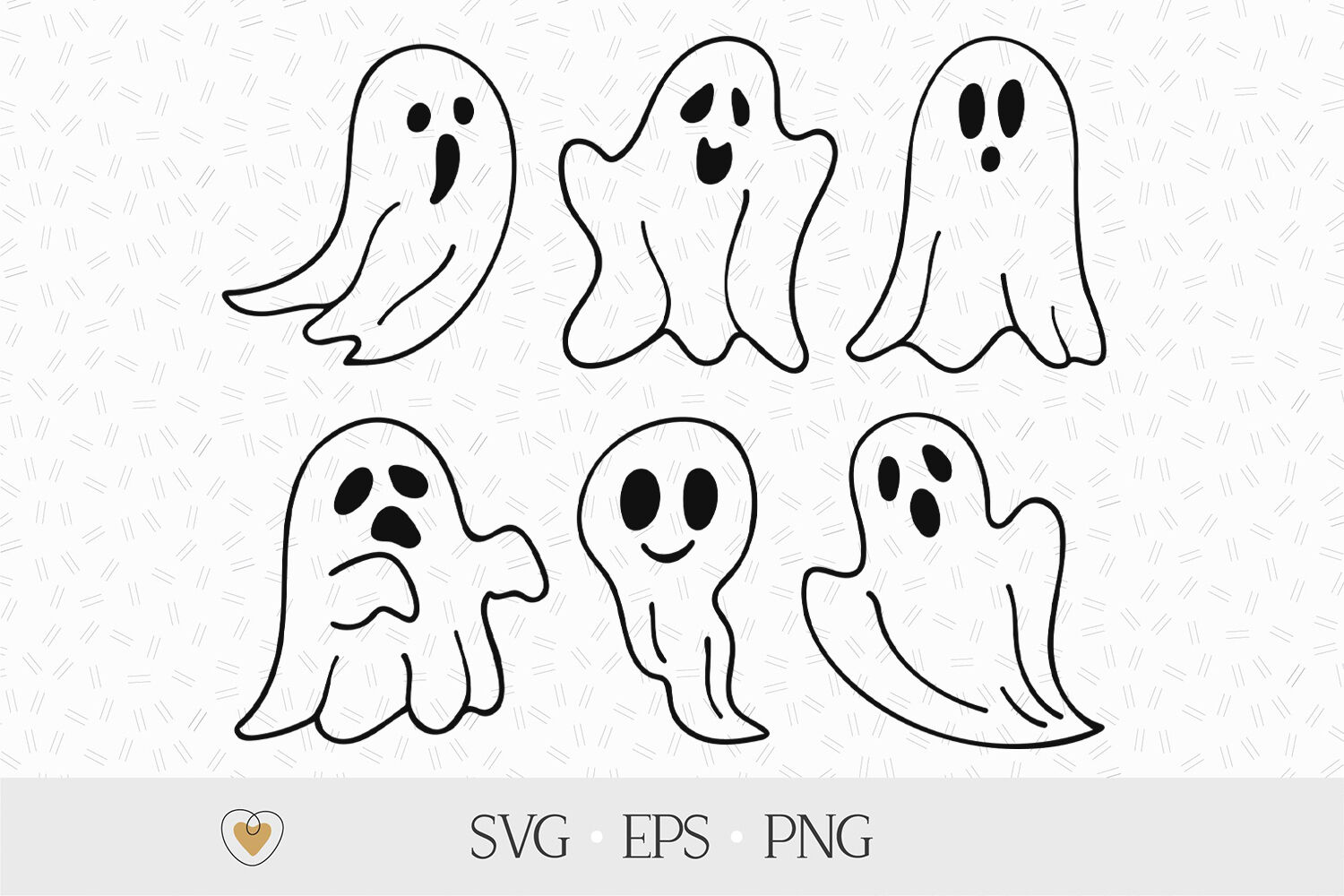 cute ghost transparent background 0021