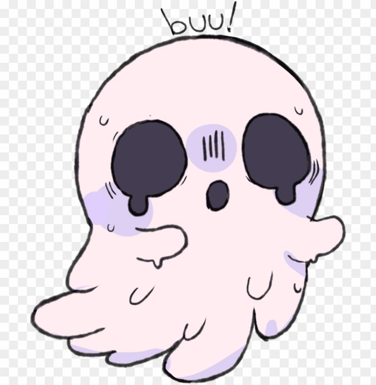 cute ghost transparent background 0023