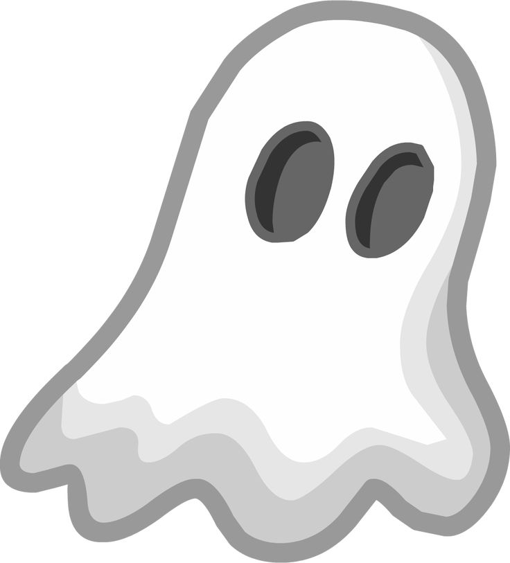 cute ghost transparent background 0025