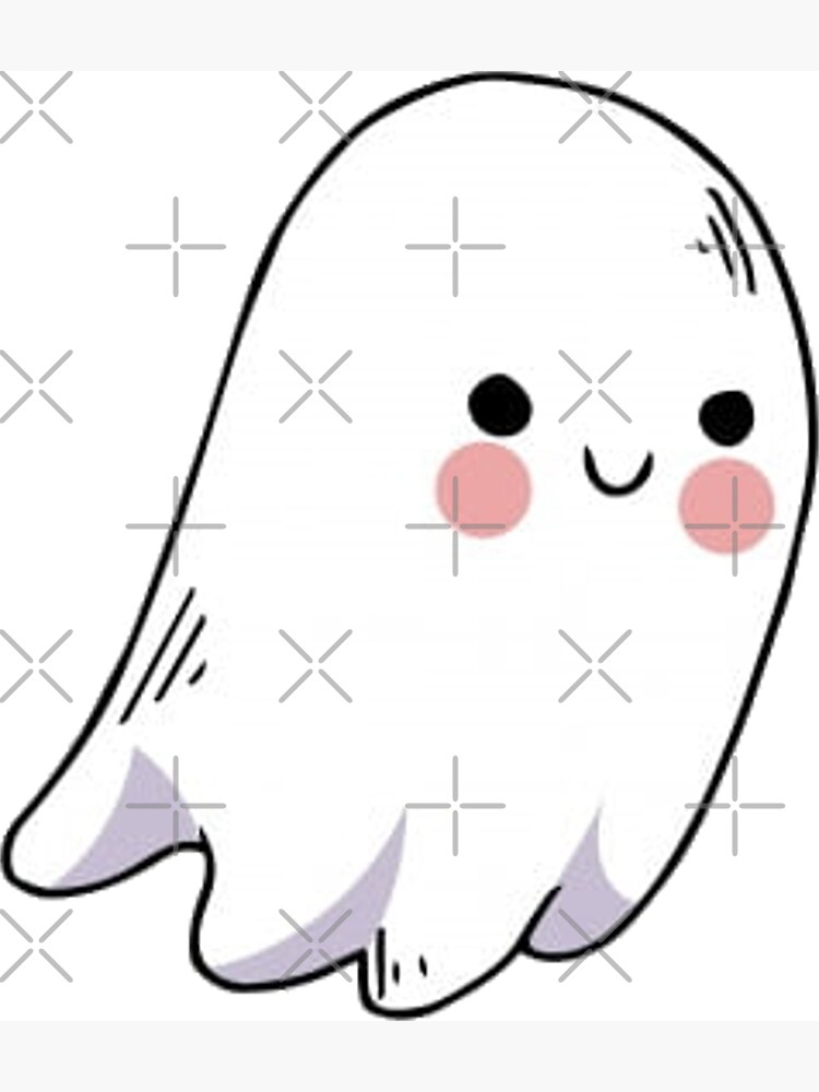 cute ghost transparent background 0026