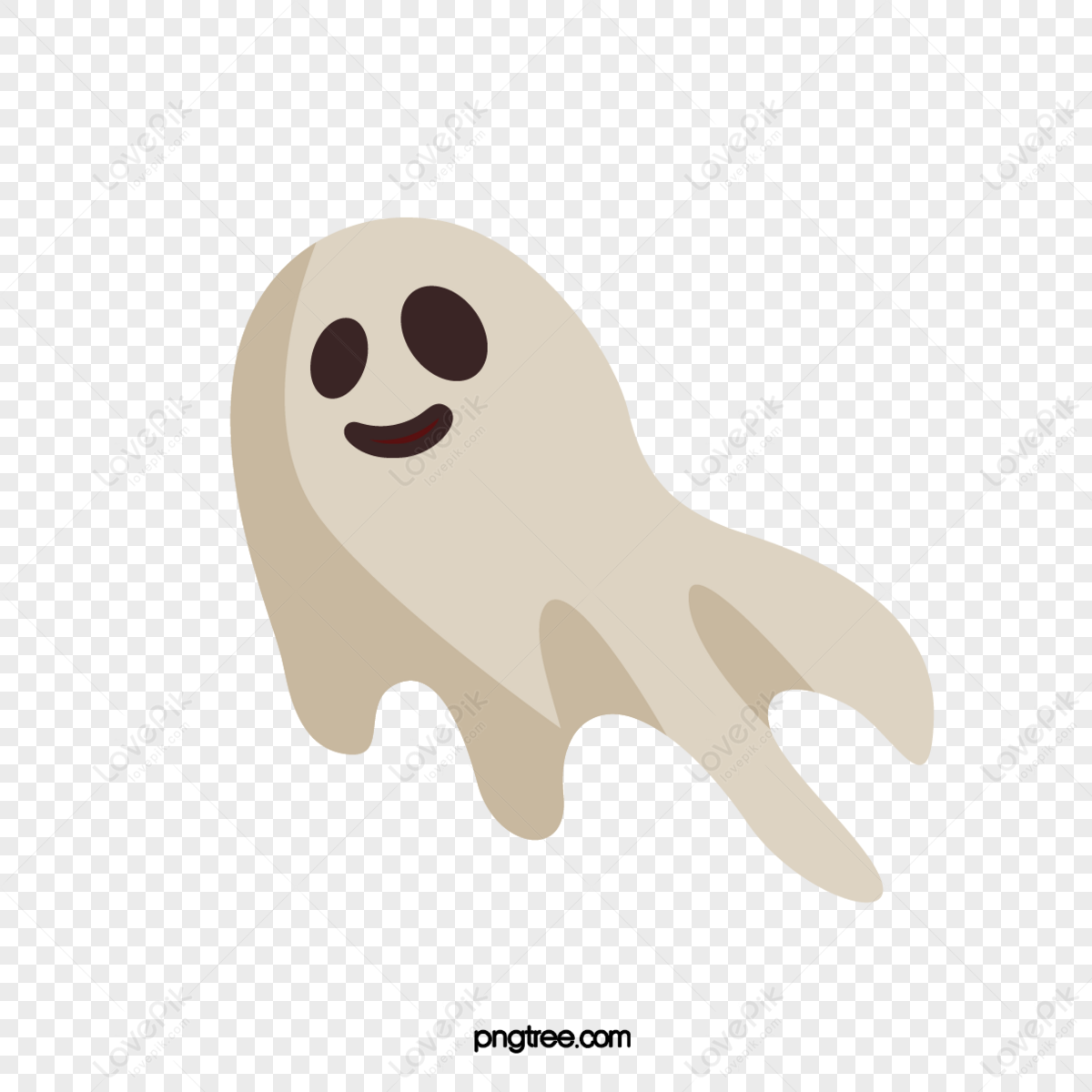 cute ghost transparent background 0032