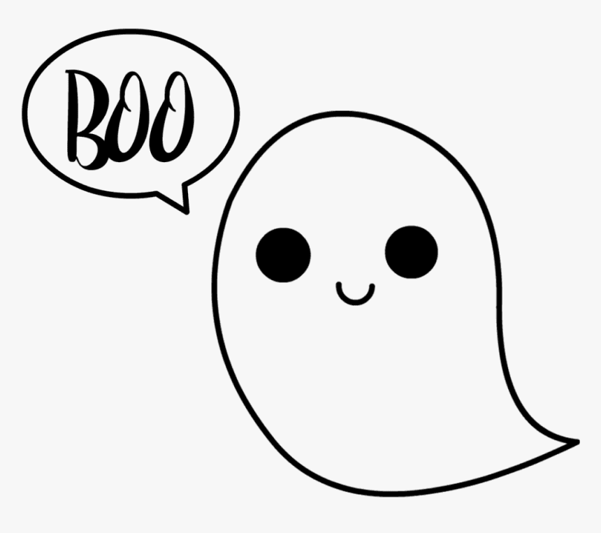 cute ghost transparent background 0033