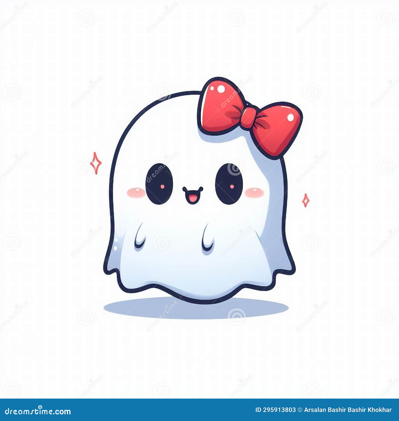 cute ghost transparent background 0034