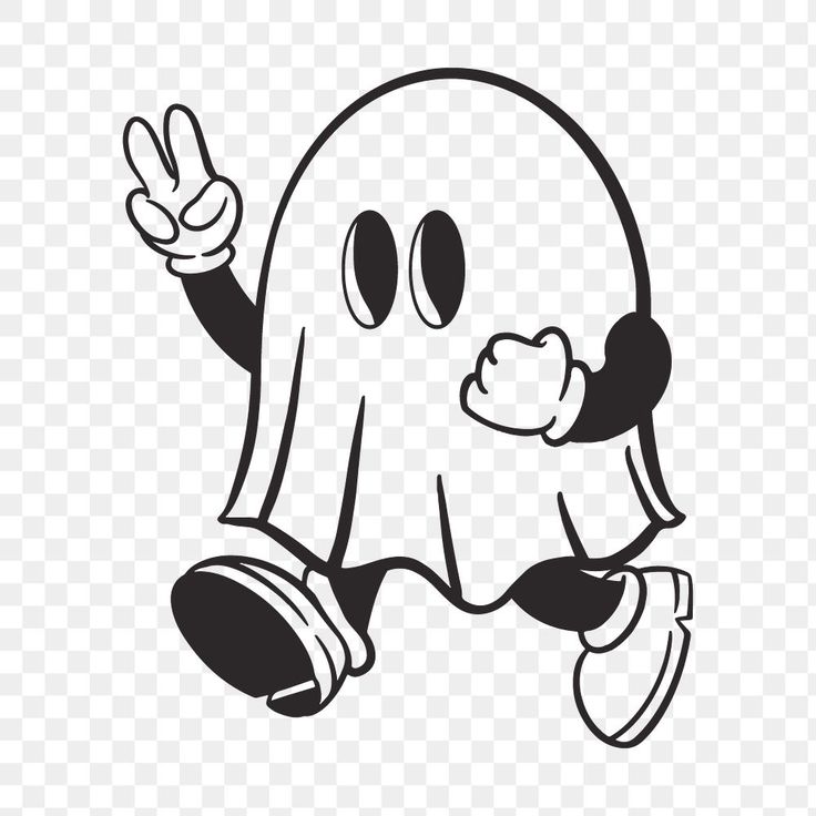 cute ghost transparent background 0035