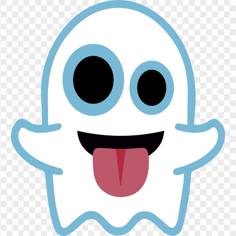 cute ghost transparent background 0036