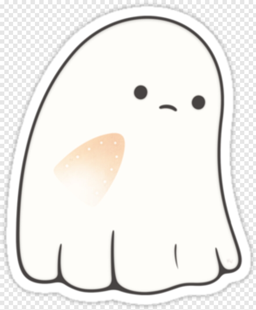 cute ghost transparent background 0052