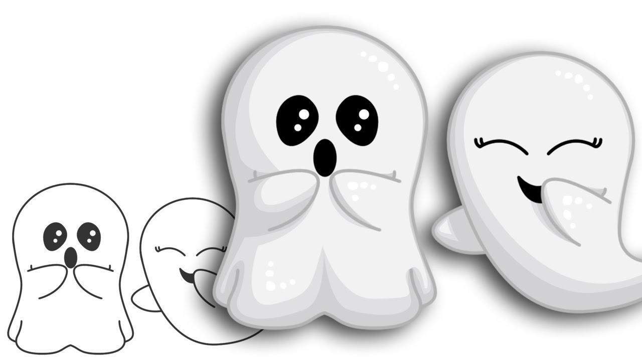 cute ghost transparent background 0054