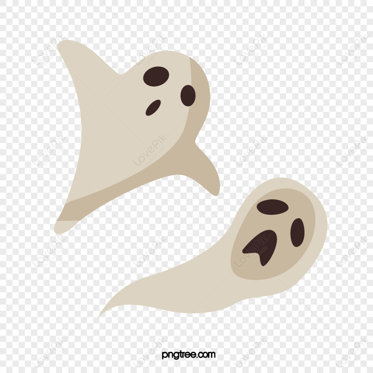 cute ghost transparent background 0055