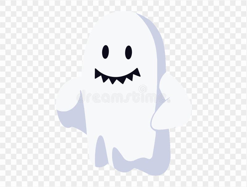 cute ghost transparent background 0058