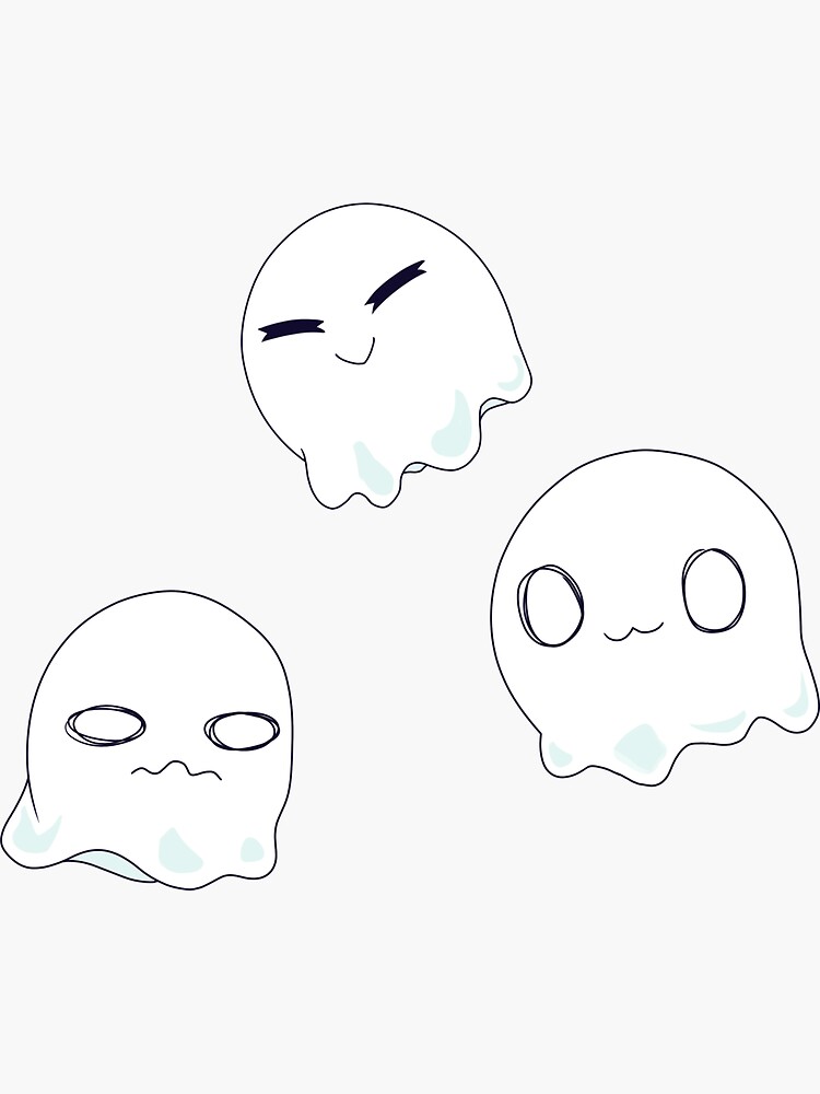 cute ghost transparent background 0065