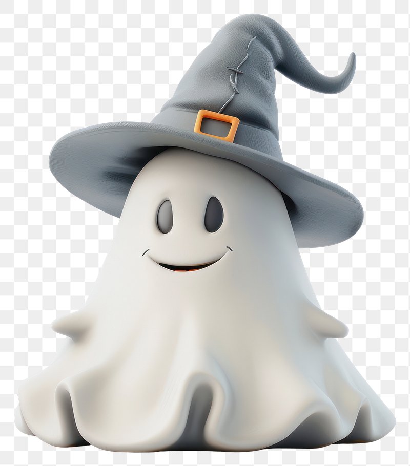 cute ghost transparent background 0069