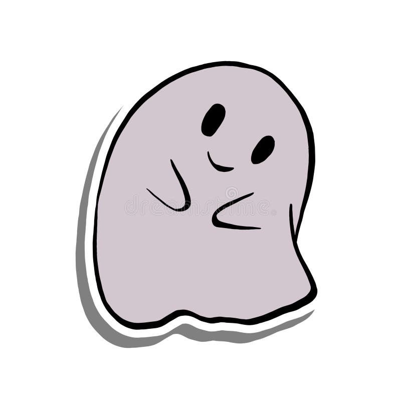 cute ghost transparent background 0075