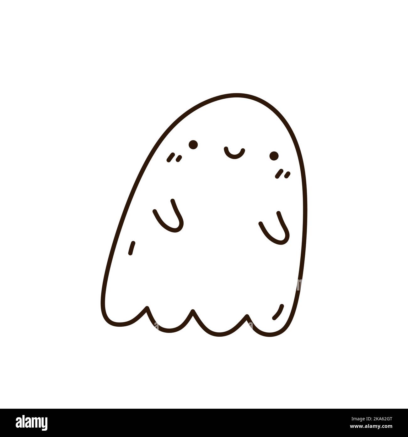 cute ghost transparent background 0081