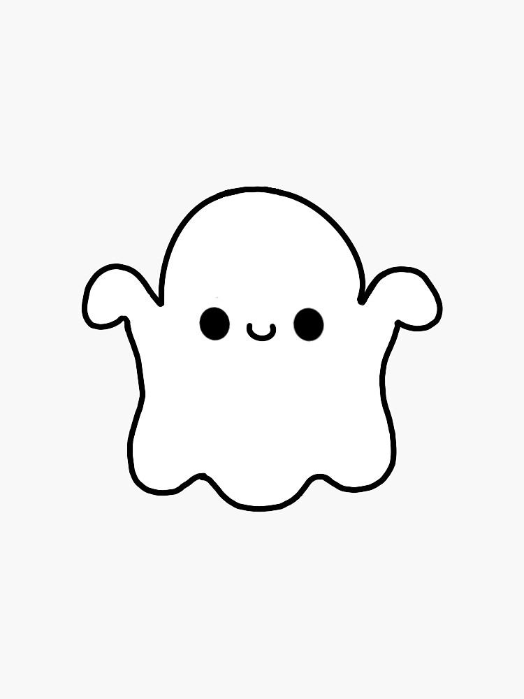 cute ghost transparent background 0088