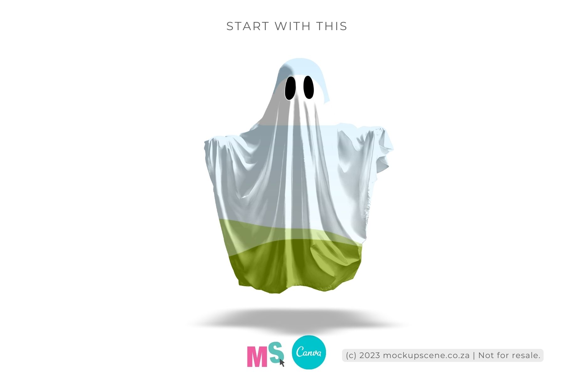 cute ghost transparent background 0091