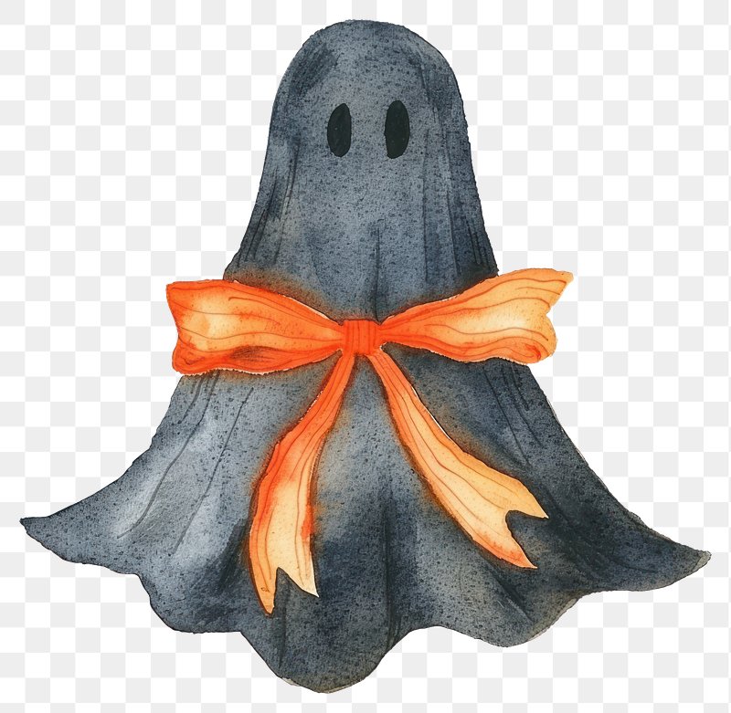 cute ghost transparent background 0092