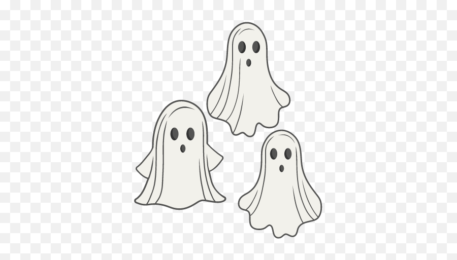 cute ghost transparent background 0096