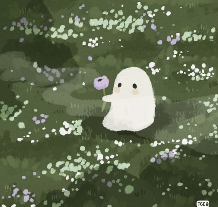 cute ghost wallpapers for social media