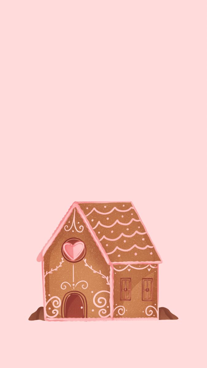 cute gingerbread background for holidays