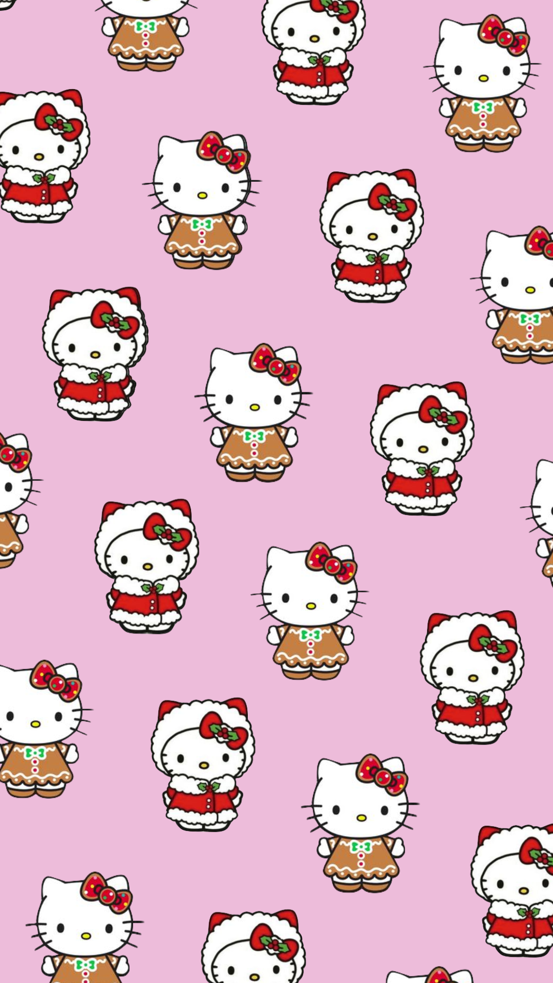 cute gingerbread background 0020