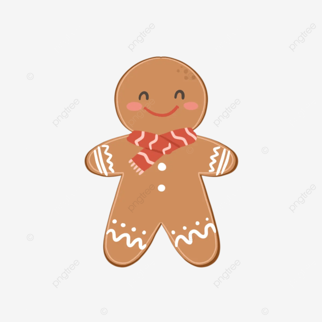 cute gingerbread background 0027