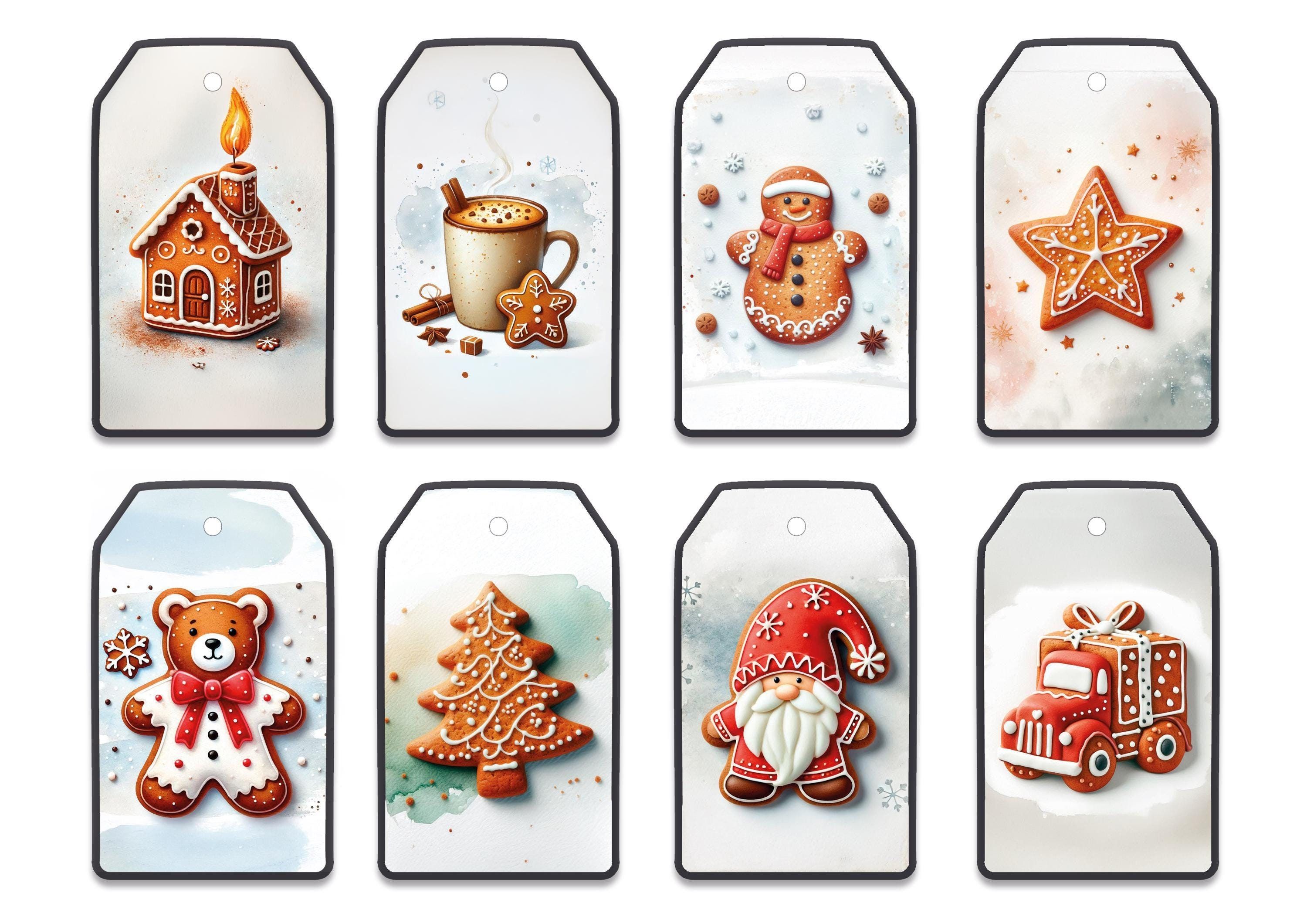 cute gingerbread background 0028