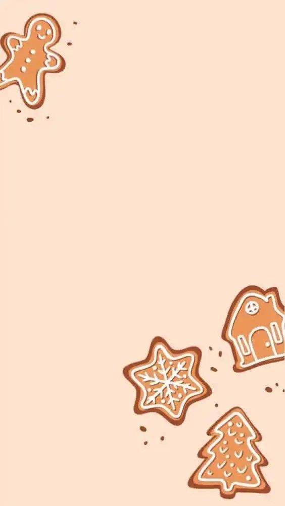 cute gingerbread background 0041