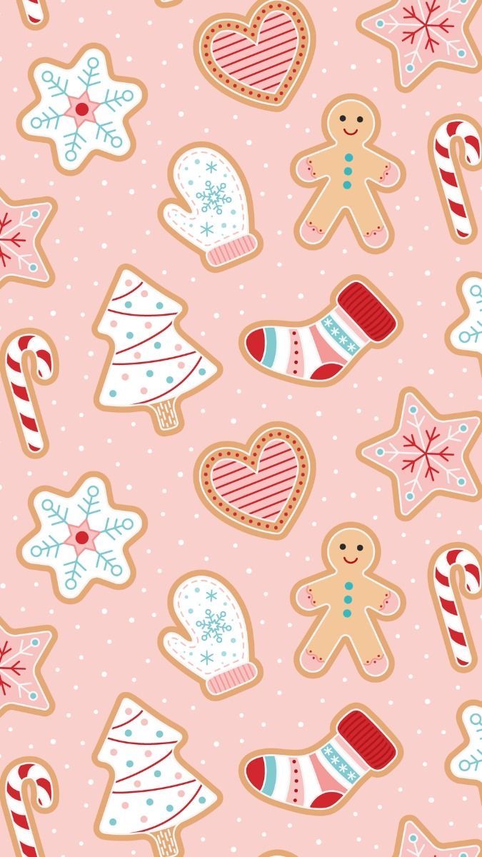 cute gingerbread background 0051