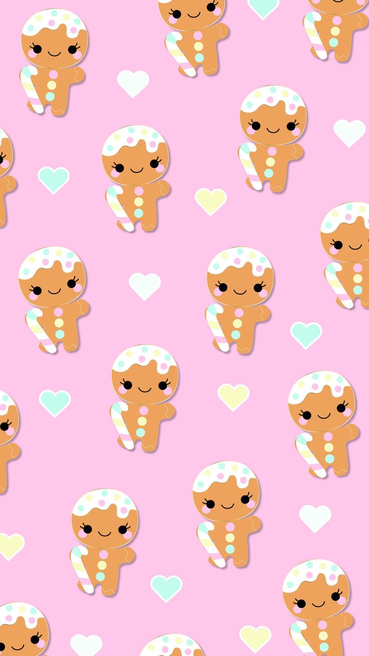 cute gingerbread background 0054