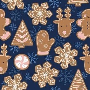 cute gingerbread background 0085