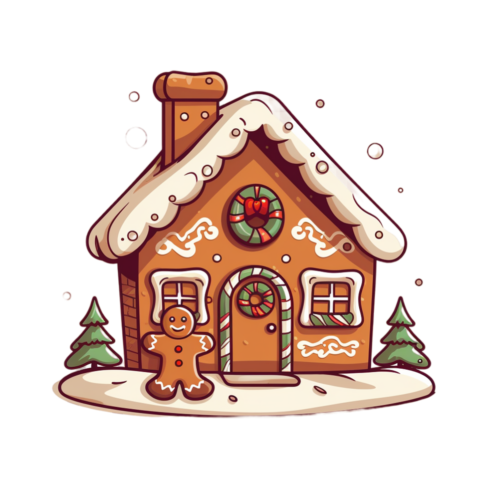 cute gingerbread background 0092